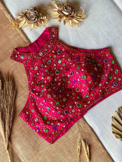 Multicolour Stone Bead Blouses