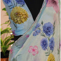 Satin Silk Sequins Saree