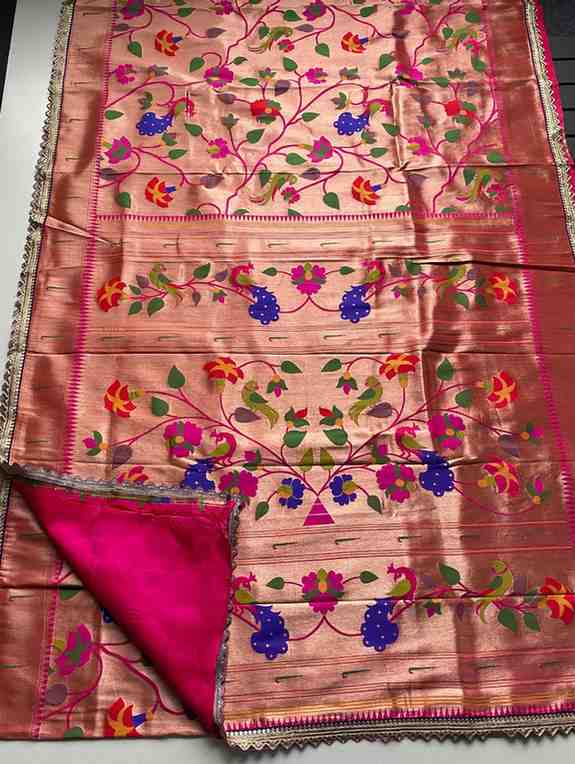 Brocade Paithani Silk Saree