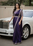 Sequence Work Ready To Wear Saree
