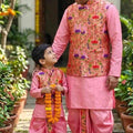 AC's Raw Silk Paithani Family Outfits