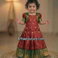 Semi silk lehenga – colour 3 – Arhas Couture