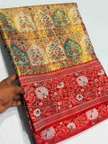 Meenakari Kanchi Silk Saree