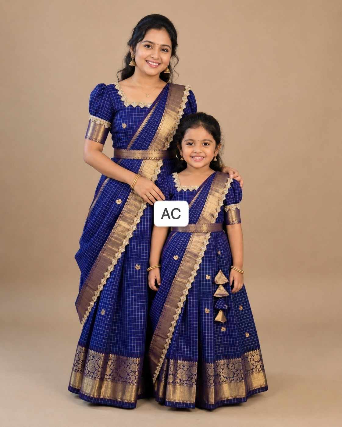 AC's Semi Banarasi Family Outfits