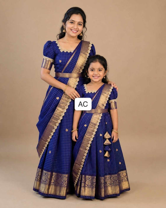 AC's Semi Banarasi Family Outfits