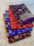Banarasi Mashru Katan Silk Sarees