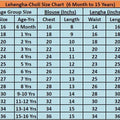 Kid’s Litchi Silk Lehangas