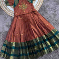 Kid's Cotton Silk Lehengas