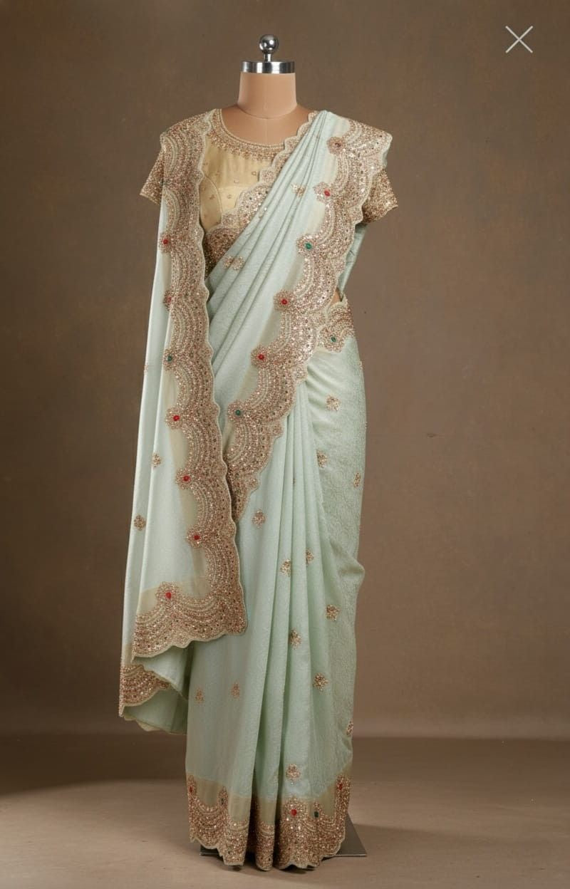Kancheepuram Brocade Silk Saree