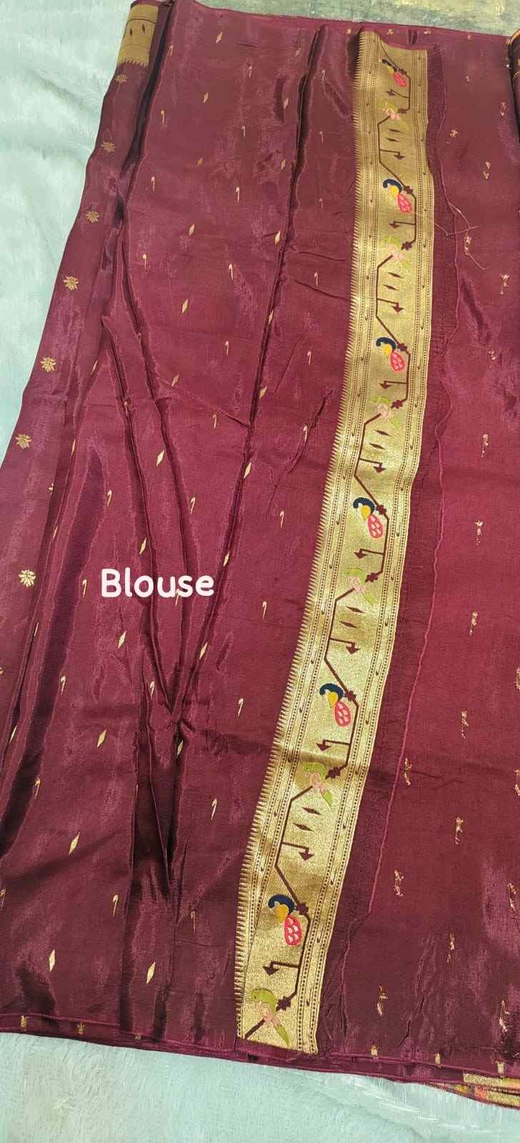 Soft Modal Silk Paithani Sarees