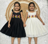 Mul cotton family combo frock – 4 colours – kids and Mom – Arhas Couture