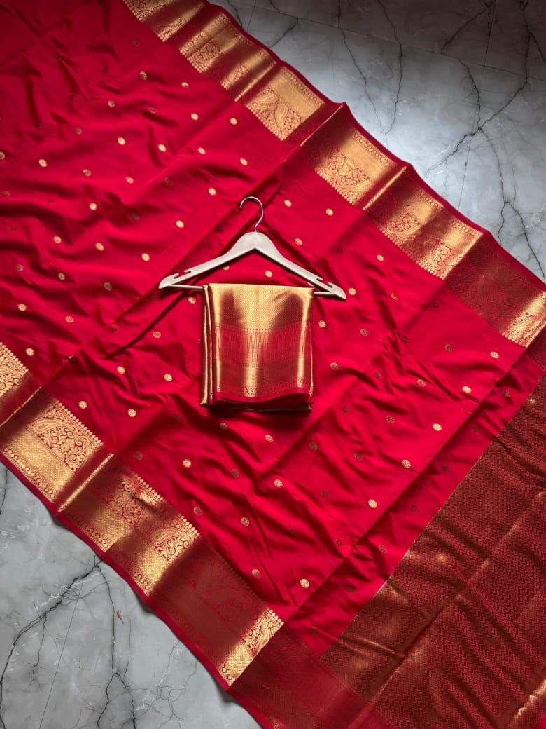 Banarasi Semi Katan Silk Sarees