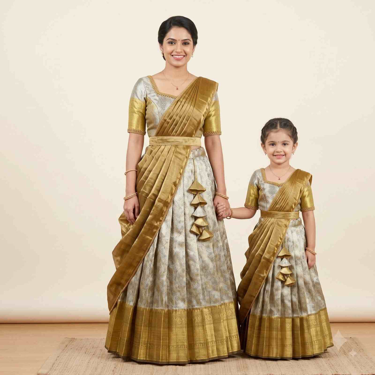 Soft Silk Family Outfits