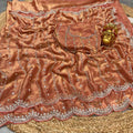 Space Silk Beed Work Sarees