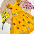 Kid's Blooming Georgette Gowns