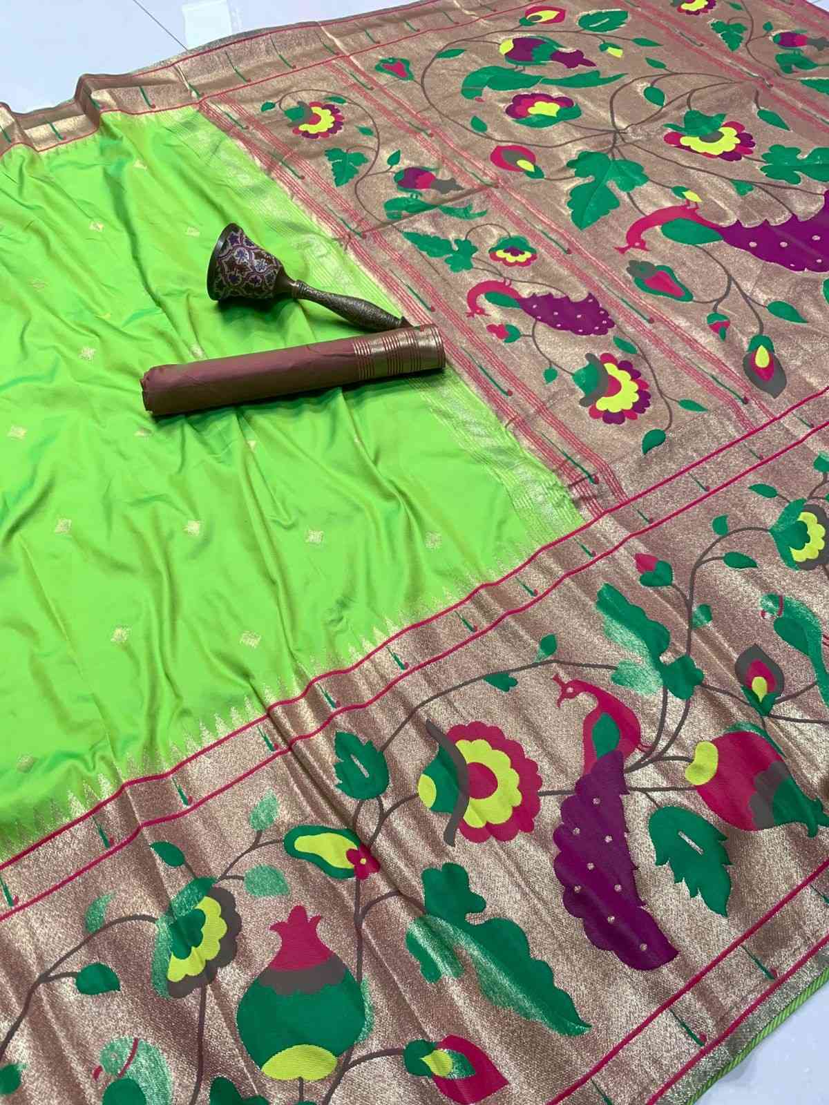 Kanjeevaram Paithani Silk Sarees
