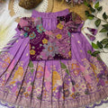 Kid's Dola Silk Lehengas