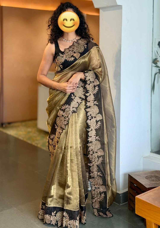 Banarasi Kora Tissue Silk Sarees
