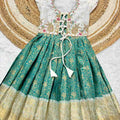 Kids semi Kanchi frock – colour 1 – Arhas Couture