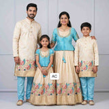 Banarasi Tissue Family Outfits
