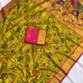 Soft Tissue Paithani Silk Sarees