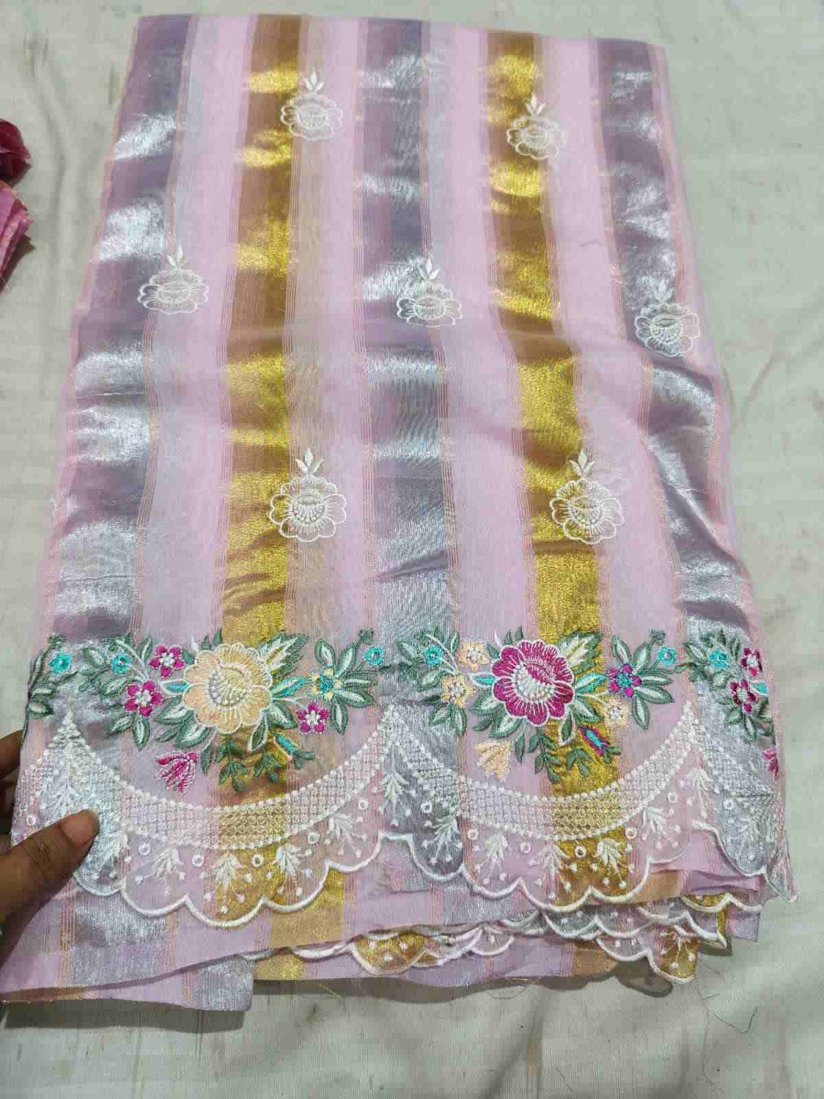 Semi Kora Tissue Silk Sarees