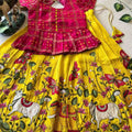 Kids soft Viscose tissue lehengas by Arhas Couture