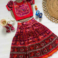 Kid's Patola Silk Lehengas