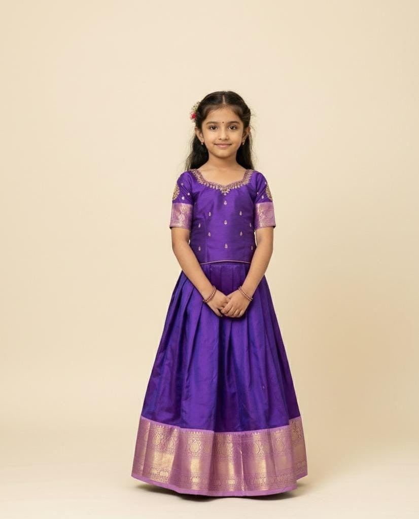 Semi Kanchi family outfit – colour 1 – Arhas Couture