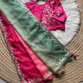 Fancy Tabi silk embroidery sarees by Arhas Couture
