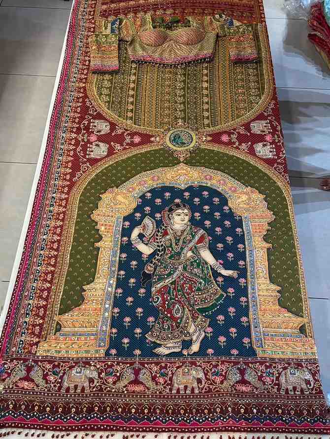 Rashmika Inspired Saree