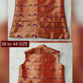 Semi Silk Brocade Paithani Jackets