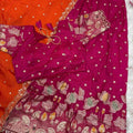 Jaquard Cut Work Lehengas