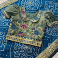 Kid's Tissue Paithani Silk Lehengas