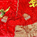 Viscose Dola Silk Lehangas