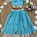 Kid's Paithani Silk Lehengas