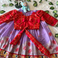 Kids Dola silk lehenga – colour 1 – Arhas Couture