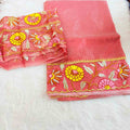 Embroidery Tissue Silk Sarees