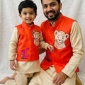 AC's Silk Kurta Set Family Outfits