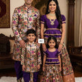Floral Paithani Family Outfits