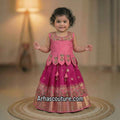 Banarasi silk family outfit – colour 2 – Arhas Couture