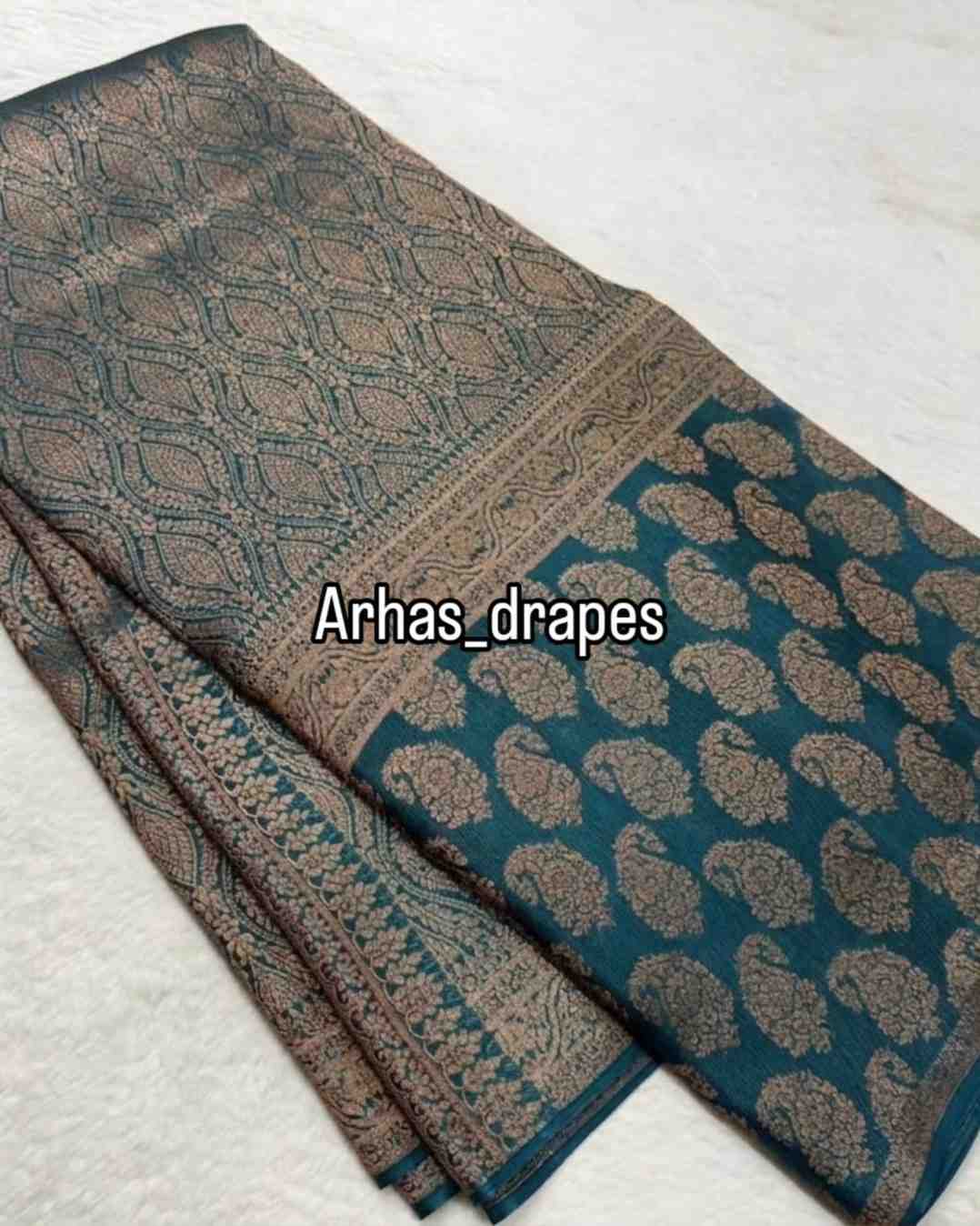 Fancy Mysore silk saree – colour 4 – Arhas Couture
