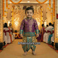 Semi Kanchi pattu outfits by Arhas Couture