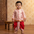Kid's Banarasi Silk Family Outfits
