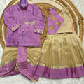 Soft tissue silk family outfits by Arhas Couture