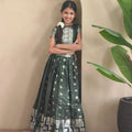 Kid's Kanchi Silk Lehengas