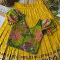 Kids Dola silk lehengas by Arhas Couture
