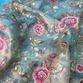 Fancy tissue organza saree – colour 3 – Arhas Couture