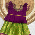Kid's Semi Kanchi Lehenga