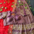 Fancy Viscose tissue lehenga – colour 2 – Arhas Couture